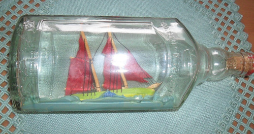 Buddelschiff dekoschiff - buddelschiff,