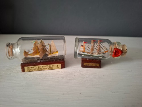 Mini buddelschiff - 2x,