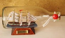 Maritime Deko mit Buddelschiff