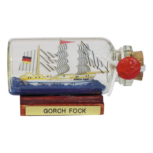 Flaschenschiff gorch fock - gorch,