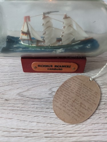 Buddelschiff rickmer rickmers - rickmer,