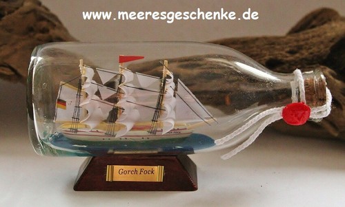 Maritime deko mit buddelschiff - deko,