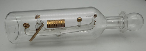 Dekorative glasflasche mit - dekorative,