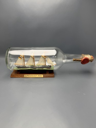Buddelschiff gaffelschoner - buddelschiff,