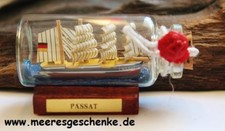 Maritime Deko mit Buddelschiff