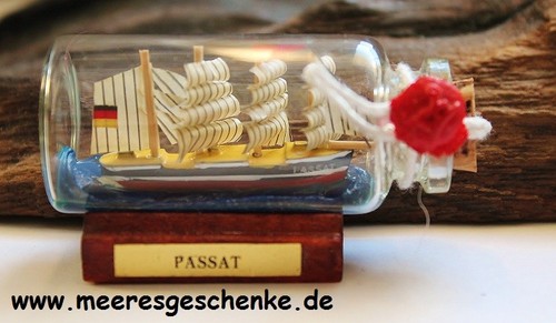 Maritime deko mit buddelschiff - deko,
