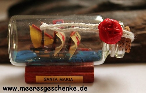 Maritime deko mit buddelschiff - deko,
