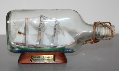 Flaschenschiff rickmer - flaschenschiff, "rickmer