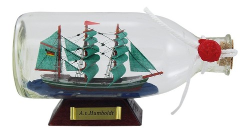 Maritime deko mit buddelschiff - deko,