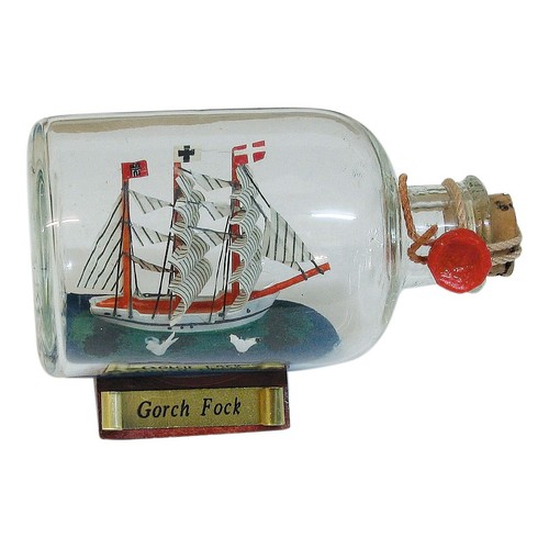 Flaschenschiff gorch fock - -,