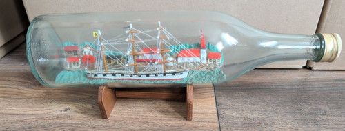 Flaschenschiff buddelschiff - flaschenschiff,