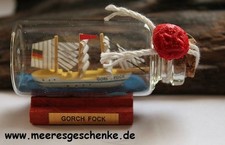 Maritime Deko mit Buddelschiff
